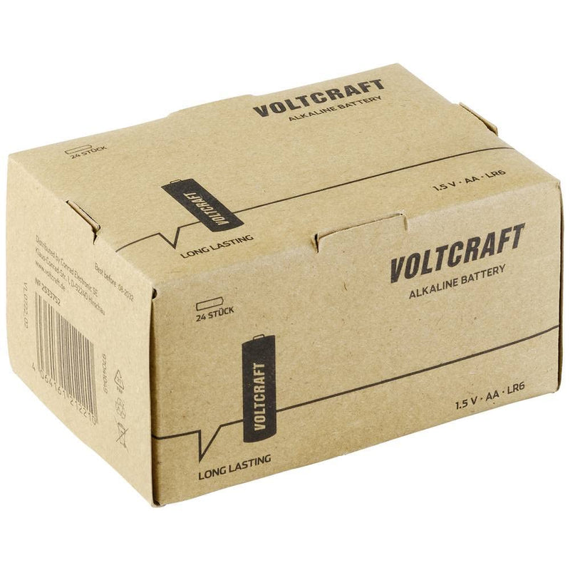 VOLTCRAFT Industrial LR6 Mignon (AA) battery alkaline manganese 3000 mAh 1.5 V 24 pcs.