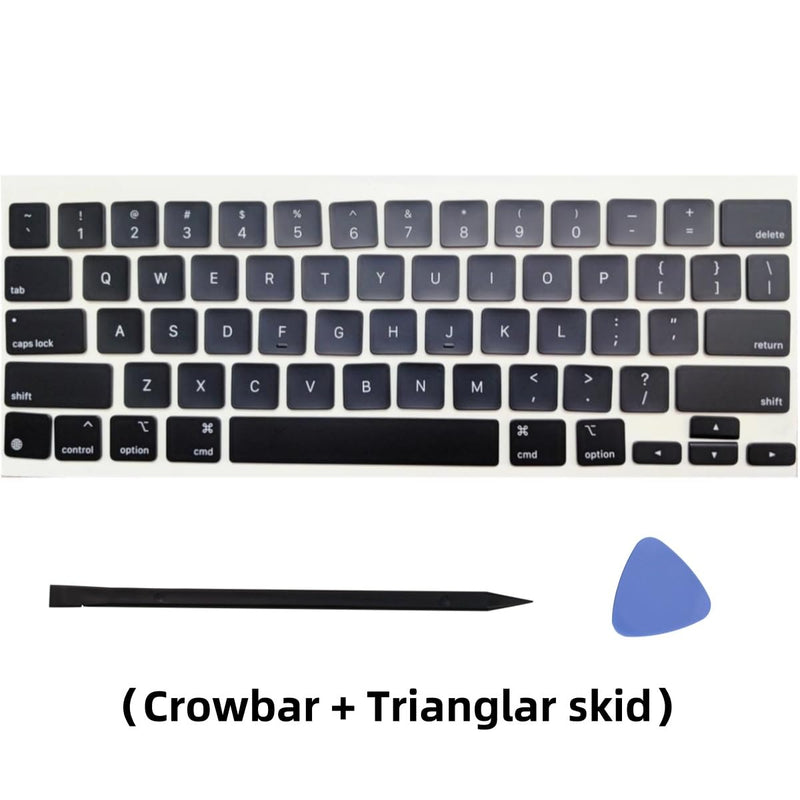 Replacement US Keyboard Full Set of Keycap Keys and Tool Applicable for ipad Pro/Air 11/13“ Magic keyboard (MKB-4) MKB-4