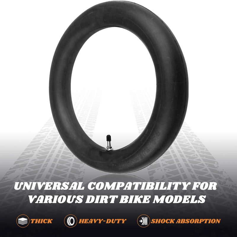 AR-PRO 2.50/2.75-10 Dirt Bike Replacement Inner Tubes Heavy Duty | Compatible with Honda Crf50 /Xr50, Razor MX650 / MX500, Suzuki DRZ70 / JR50, Yamaha PW50 2.75/2.50-10,TR-4 (1Pack)