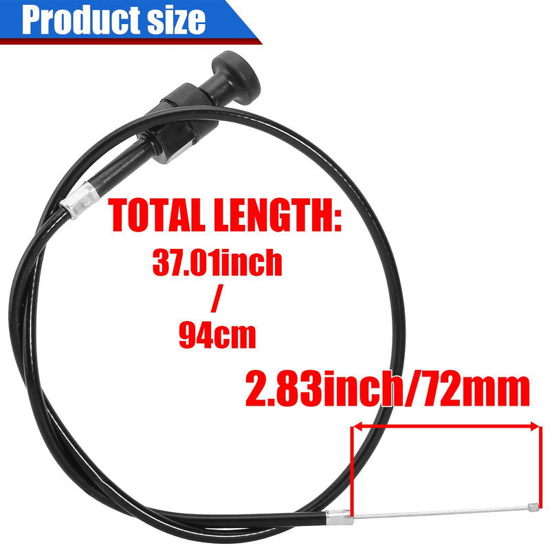 Carburetor Choke Cable Compatible with TRX250 TRX250A TRX250AC TRX250TM TRX250TE Sportrax Fourtrax Recon ATV 17950-HM8-000 17950-HM8-A00 17950-HM8-A01 17950-HM8-B20