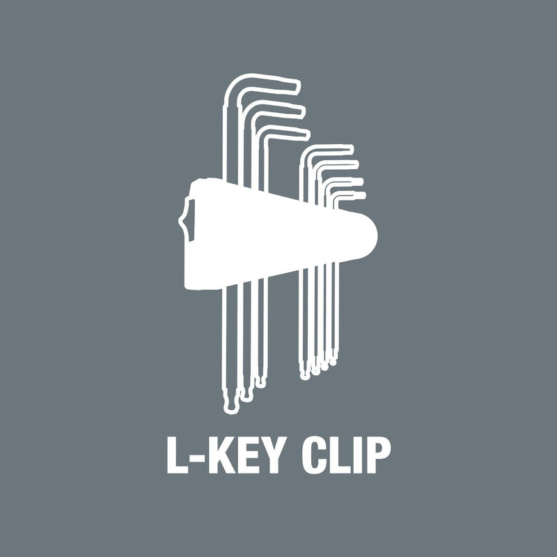 Wera 05073594001 950 Pkls/9 Sm N Sb Long Arm Hex Key Set Classic