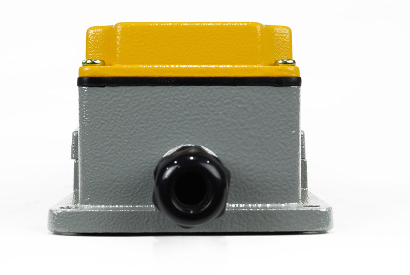 TEMCo Heavy Duty Foot Switch CN0003 - Cast Aluminum Foot Switch 15A SPDT Electric Pedal Momentary 5 Year Warranty
