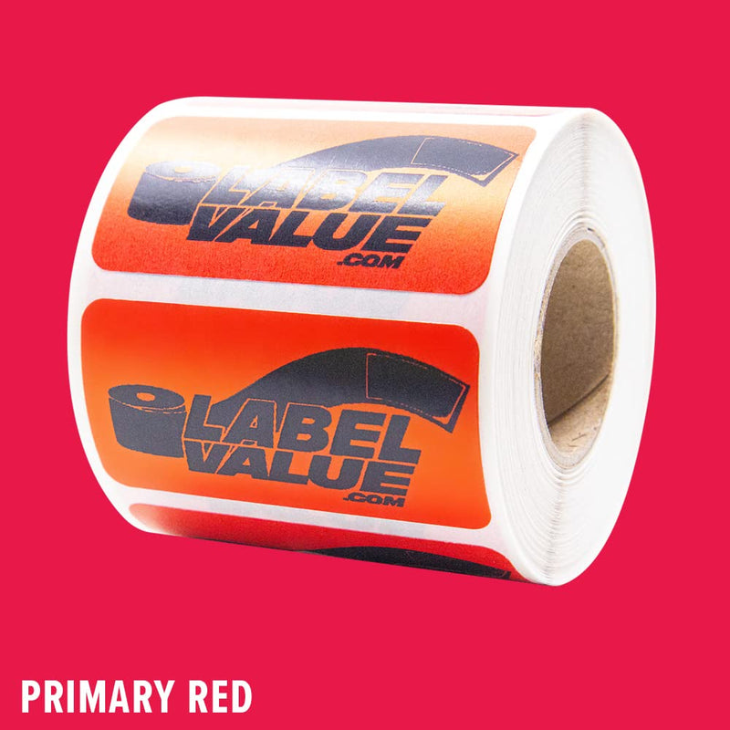 LabelValue.com | Custom Printed 2" x 1" Labels & Stickers, 1 Roll Per Pack
