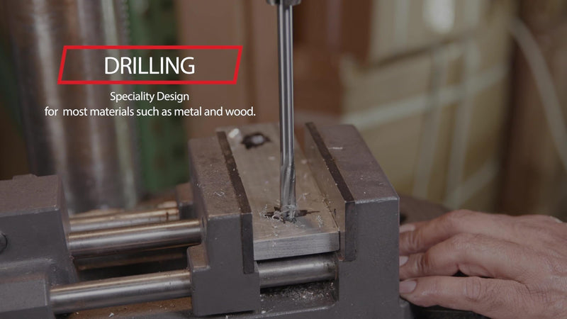 Drill America - DWRRSP5/8 5/8" High Speed Steel Straight Shank Spiral Flute Chucking Reamer, DWR Series 5/8"