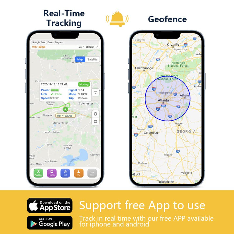 SinoTrack GPS Tracker for Vehicles ST-906L 4G GPS Tracker Anti-Theft Locator Real-Time Hidden Location Device for Car Motorcycle Truck Taxi with No Monthly Fee Tracking System