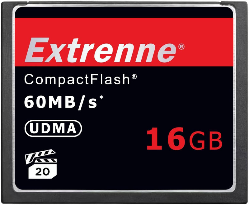 16GB Compact Flash Memory Card UDMA Speed Up to 60MB/s CF Camera Card
