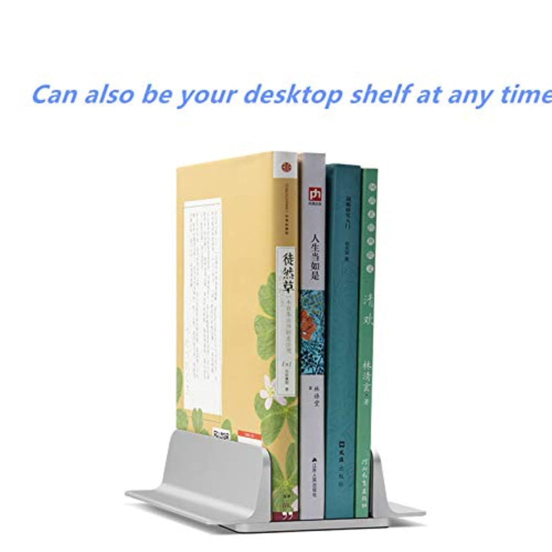 Vertical Adjustable Laptop Stand, Adjustable Laptop Stand Desktop Stand, Adjustable Base Size Compatible for Lenovo/Dell/ASUS Gaming Laptop (up to 17.3 inches) Silver