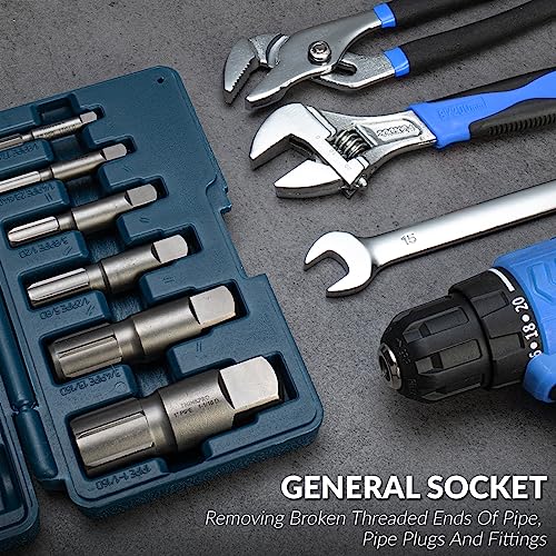 6-Piece Pipe Extractor Set 6-piece Pipe Extractor Set