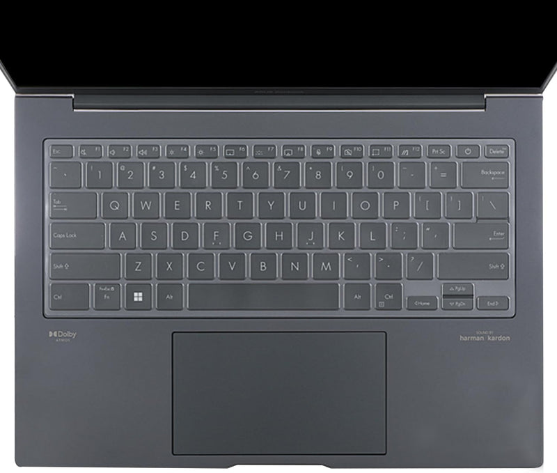 Keyboard Cover Skin for ASUS Zenbook 14 OLED UX3405 Q425MA & ZenBook Flip 14 UP3404，Zenbook Duo UX8406，ZenBook 14X UX3404 & ZenBook Pro UX6404 Zenbook 14 Flip OLED UP3404 14 inch Laptop Keyboard Cover