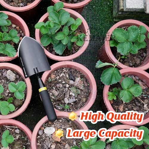 Kemaier Heavy-Duty Garden Trowel and Transplanter Tool Combo