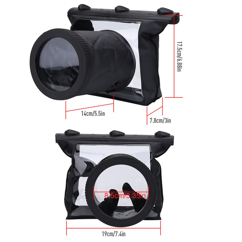 Underwater Photography Housings Waterproof HD Underwater Housing Case for Canon Camera Dry Bag Case for Canon Nikon