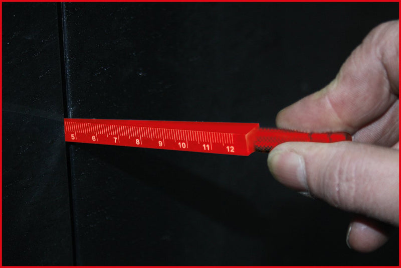 KS Tools 150.1569 Gap width wedge, 0.5 mm-120 mm