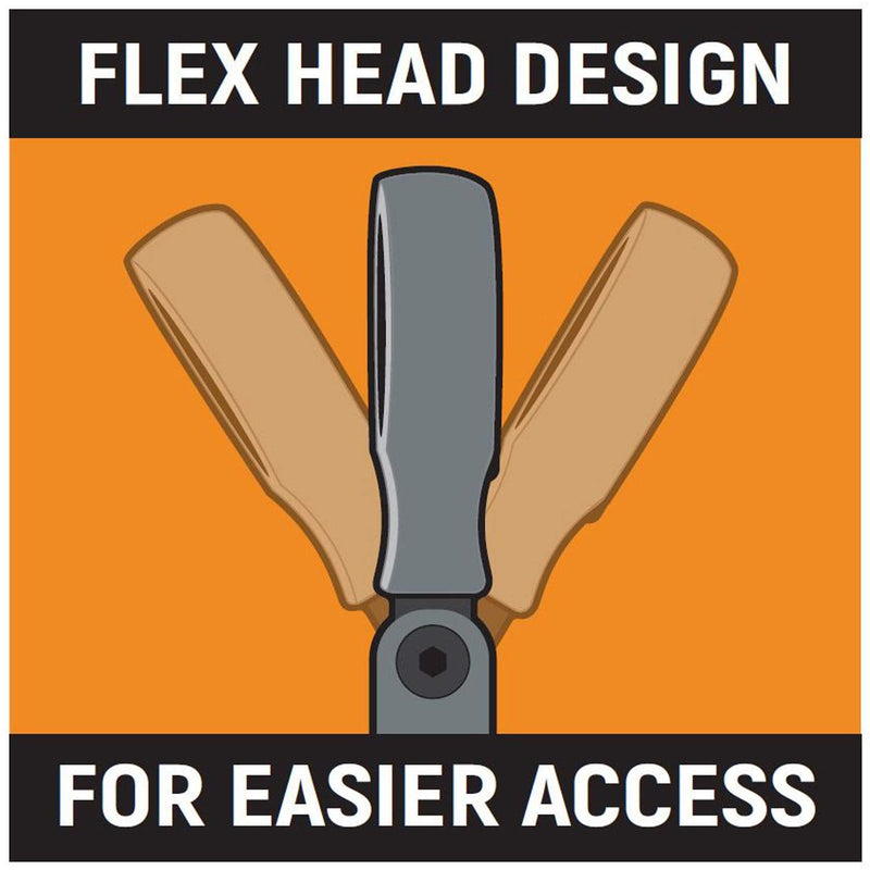 GEARWRENCH 14mm 4 Degree Swing Arch 12 Point Flex Head Ratcheting Combination Wrench - 86714