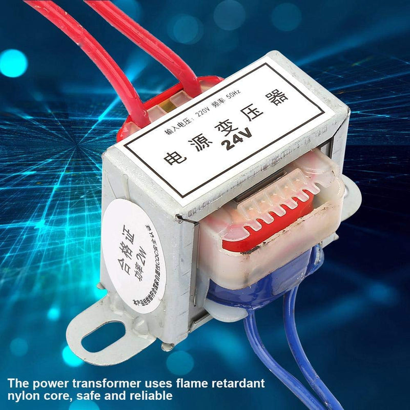 AC power converter, 12V / 24V output voltage 2W input 220V 50Hz single power transformer (24V)
