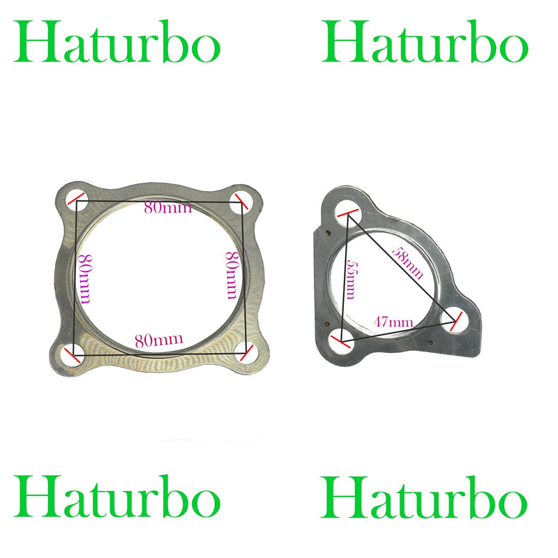 K04-01 K04 K03 Turbo Stainless Steel Gasket Fit for 1.8T Audi TT 1999-2002 Volkswagen Beetle Golf Jetta Compatible 06A145713B 06A145713M 06A145713F 06A145704S 06A145713D 1.8L 06A145704T Turbocharger