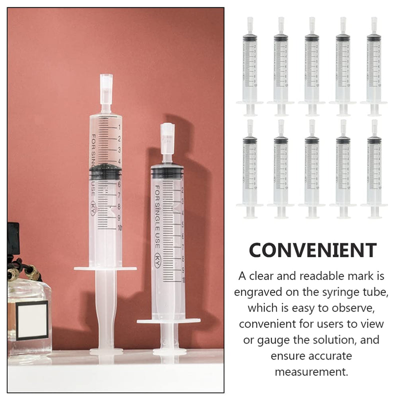 Minkissy 1 Set 10Ml Perfume Dispenser Pump Perfume Extraction Plastic Adapter Syringe Pump for Travel Refillable Perfume Spray Bottle Syringe