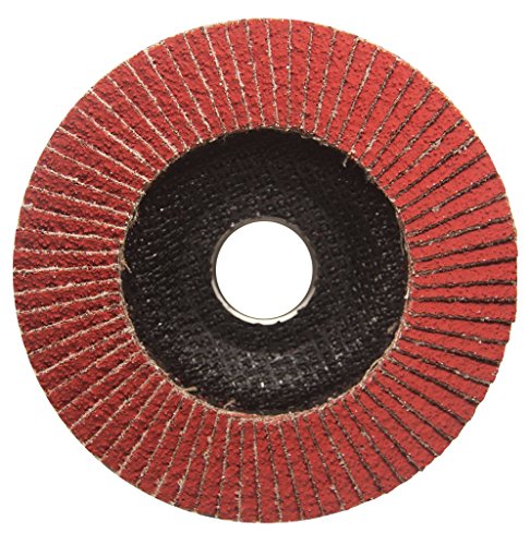 Benchmark Abrasives 4.5" x 7/8" Ceramic Type 27 Flap Discs 4 1/2 for Angle Grinder, Sanding Discs, Finishing, Stock Removal on Stainless Steel & More - Grinding Wheels 4 1/2 Inch - (10 Pack) 36 Grit