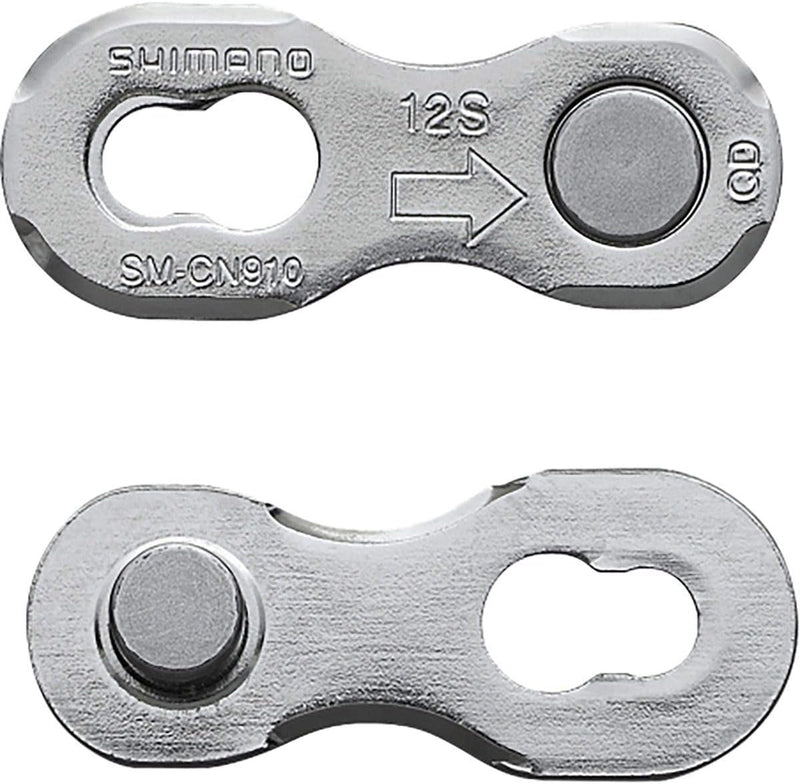 SHIMANO XTR Sm-Cn910-12 Quick Link Set Silver, 12 Speed/2 Pack