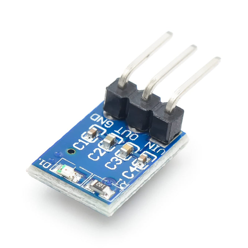 Fasizi 10pcs 3.3 DC Voltage Regulator Step Down Power Supply Module 4.75V-12V to 3.3V 800mA