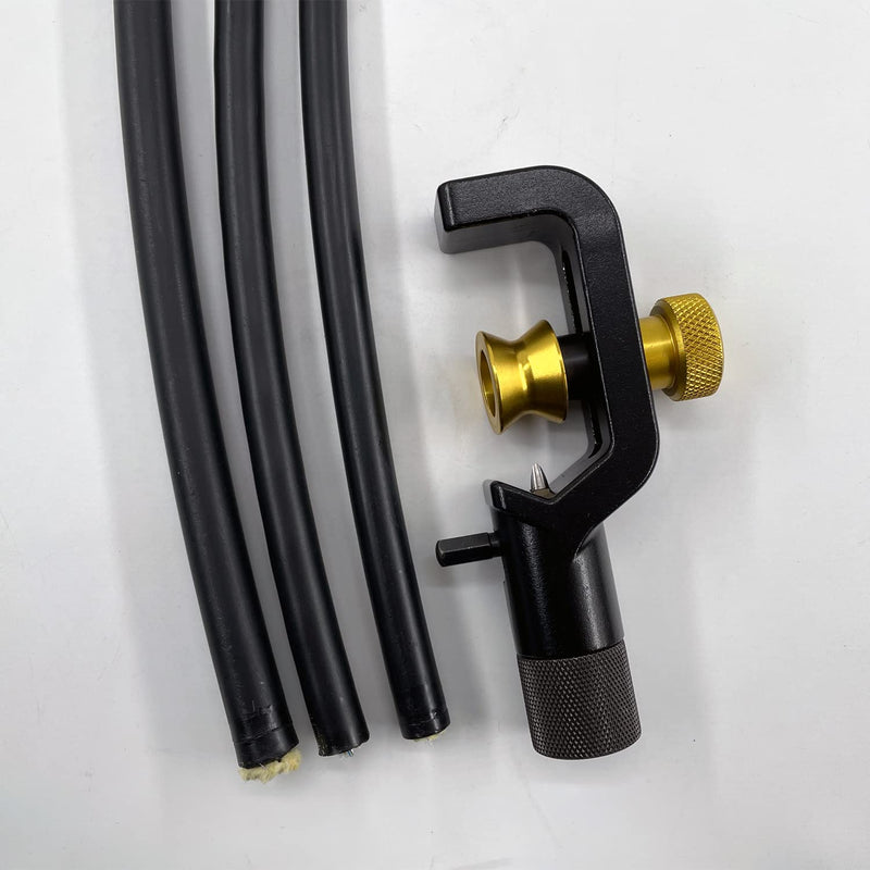 Armored Cable Stripper 8-28mm Wire Coax Mid Span Radial Cutter Slitting Ring Fiber Optic Cable Stripper Tools Large (8-28 mm)