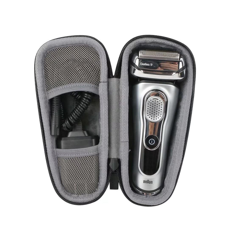 co2CREA Hard Travel Protective Case for Braun Series 5 7 9 Wet and Dry Electric Shaver 5090cc 5050cc 5030s 5040s 7898cc 9385cc 9290cc 9090cc Trimmer, Bag Only
