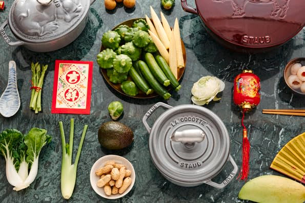 Staub Pig Cocotte Knob Silver 6.7 x 2.5 x 4.5 cm Single