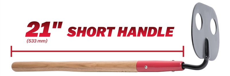 MARSHALLTOWN QLT Mortar Hoe, Concrete, Masonry, Short Wood Handle, 14246