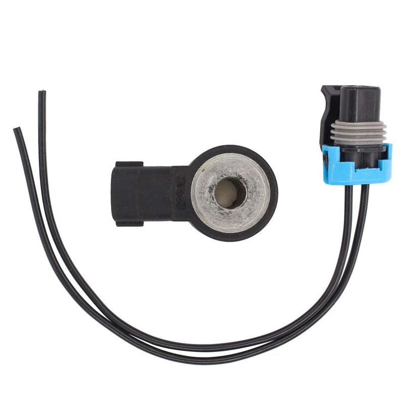 NewYall 22060-7B000 Engine Knock Sensor Ignition Knock Detonation Sensor Switch with Electrical Connector for Mercury Villager 1999-2002 for Nissan Frontier 1999-2004 Quest 1999-2002 Xterra 2000-2004