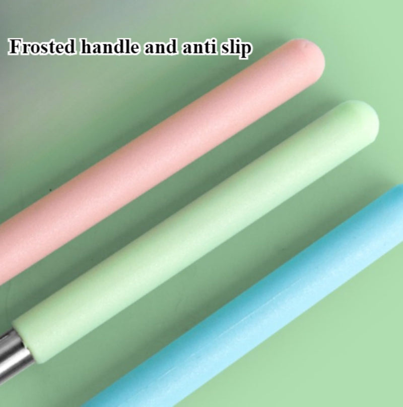 3 Pcs Teacher Pointer Stick, Scalable Finger Pointer Stick for Classroom, Essential Teaching Tools for Reading and Teaching. (Blue,Green,Pink) Blue,Green,Pink