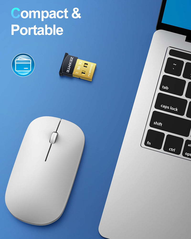 5.4 USB Bluetooth Adapter for PC, Bluetooth Dongle, Plug-and-Play for PC, Laptop, Mouse, Keyboard, Headsets, Speakers, Support Windows 11/10/8.1/7 5.4 black