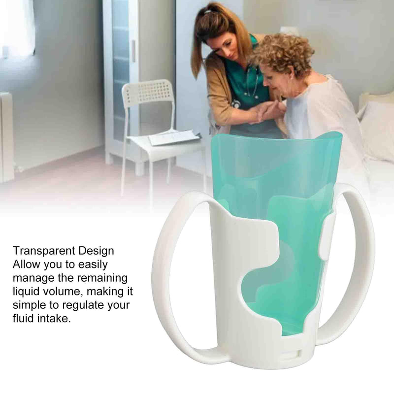 Elprico Elderly Care Cup, Nosy Cup for Adults, Spill Free Cups for Adults, Hospital Drinking Cup, Versatile Drinking Cup for Patient Care with