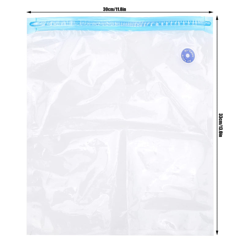 Pack of 20 Filament Dryer Vacuum Bags, Moisture Resistant Reusable Vacuum Bags for Clothes, PLA 3D Printer Parts + 1 Piece Air Pump Extractor Kit