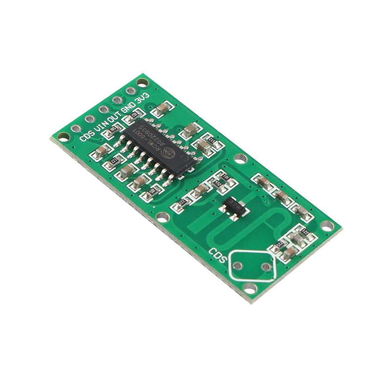 RCWL 0516 Microwave Radar Motion Sensor Module Human Body Induction Switch Module for Arduino High Sensitivity Long Gear Relief, Wide Angle for Sensing Moving Objects to Recognise