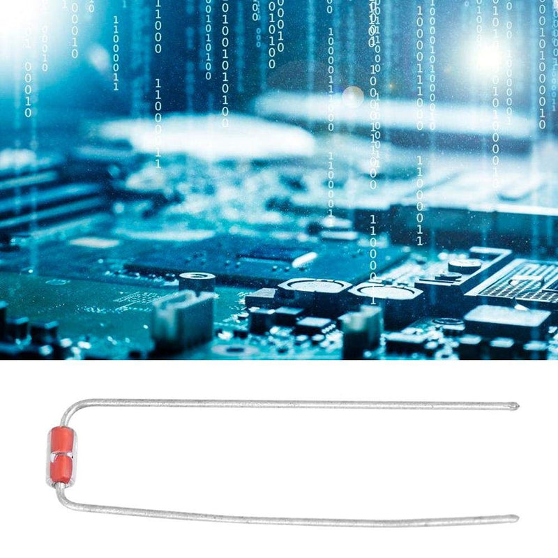 Heat Resistors Temperature Control MF58 Thermistor 1K 5K 10K 10PCS Temperature Measurement Household Appliance Car Air Conditioner (10K)