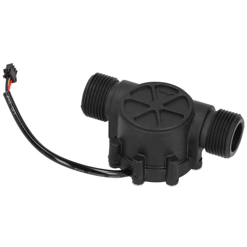 Nikou Flow Sensor, Highly Sensitive and Practical DC3-24V YF-G1 Plastic Water Flow Sensor Used in Central Air Conditioners and Swimming Pools