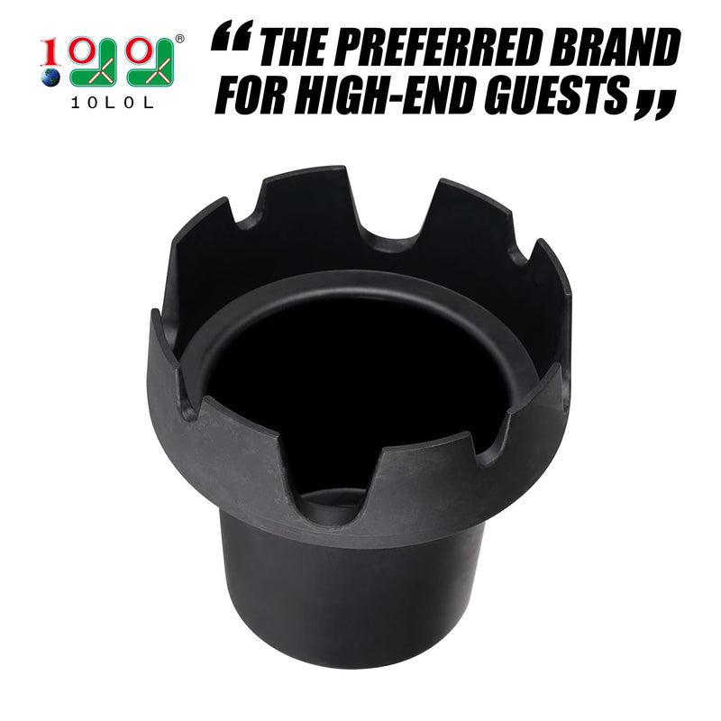 Universal Cup Holder Cigarette Cigar Ashtray for Club Car EZGO Golf Cart, Boat, Car, RV or Truck