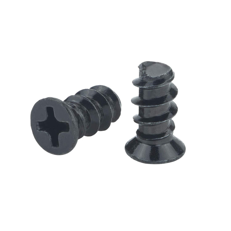 M5x10 Black Zinc Computer Case Fan Screws, Computer Cooling Fan Mount Screws, Mounting PC Case Fan Screws, 100 PCS