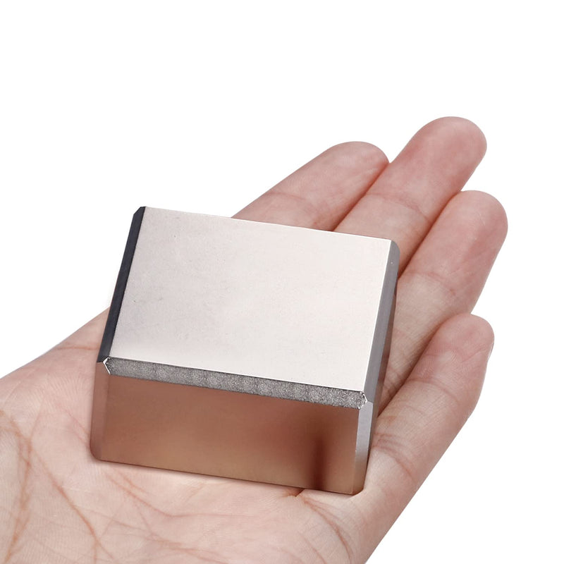 MIKEDE Neodymium Block Magnets, 40x40x20mm Super Strong Permanent Magnet Disc Powerful Rare Earth Magnets- 2 Pack