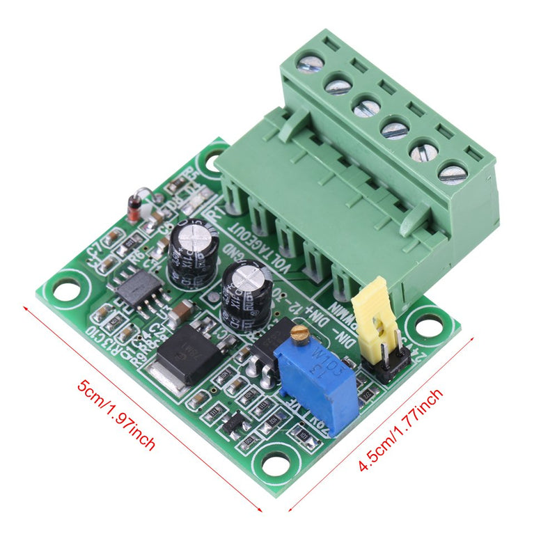 Digital Converter Module, 1-3KHZ 0-10V PWM Signal to Voltage Converter Module Digital Analog Board