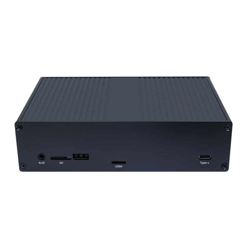 WayPonDEV Black Metal Case for Banana Pi BPI-F3 RISC-V K1 Chip SBC, Metal Heat Shell for Banana Pi BPI-F3 8 Core RISCV Single Board Computer, with Cooling Fan and Antennas (Black Metal Case)
