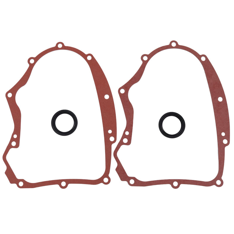 2PCS Crankcase Gasket Kit 594195 & 2PCS Oil Seal 795387 Compatible with BS 591911 273488 690945 697227 591911 791892 690947 499145