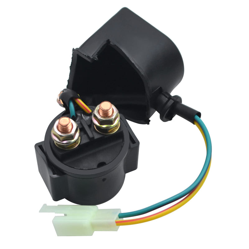 AHL Starter Solenoid Relay for 4-Stroke GY6 Engine 50cc 70cc 90cc 100cc 150cc 200cc 250cc ATV Dirt Bikes Scooters Go Kart Dne Buggys Quad 4 Wheelers Pit Bike Moped Roketa SSR Taotao Sunl Coolster