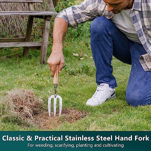 Garden Tool Set 3 Pieces Stainless Steel Heavy Duty Garden Sets Garden Tool Set (3 Pieces)