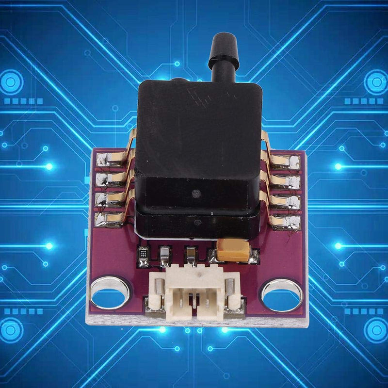 Fafeicy Differential Pressure Sensor Breakout Board, Aviation Speed Sensor Compatible with APM2.5, Aviation Sensor Controller with Pressure Measurement