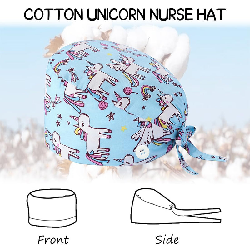 Surgical cap fabric, surgical cap fabric nurse, accessories for doctors, nurse cap, adjustable work cap, cotton dust cap, cute unisex dust cap