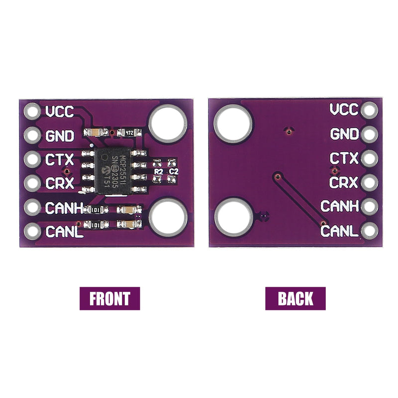 6PCS MCP2551 High Speed CAN Communication Protocol Controller Bus Interface Module Controller Board