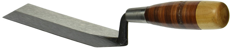 Kraft Tool RO58-6L W.Rose™ 6"x2" Margin Trowel with Leather Handle