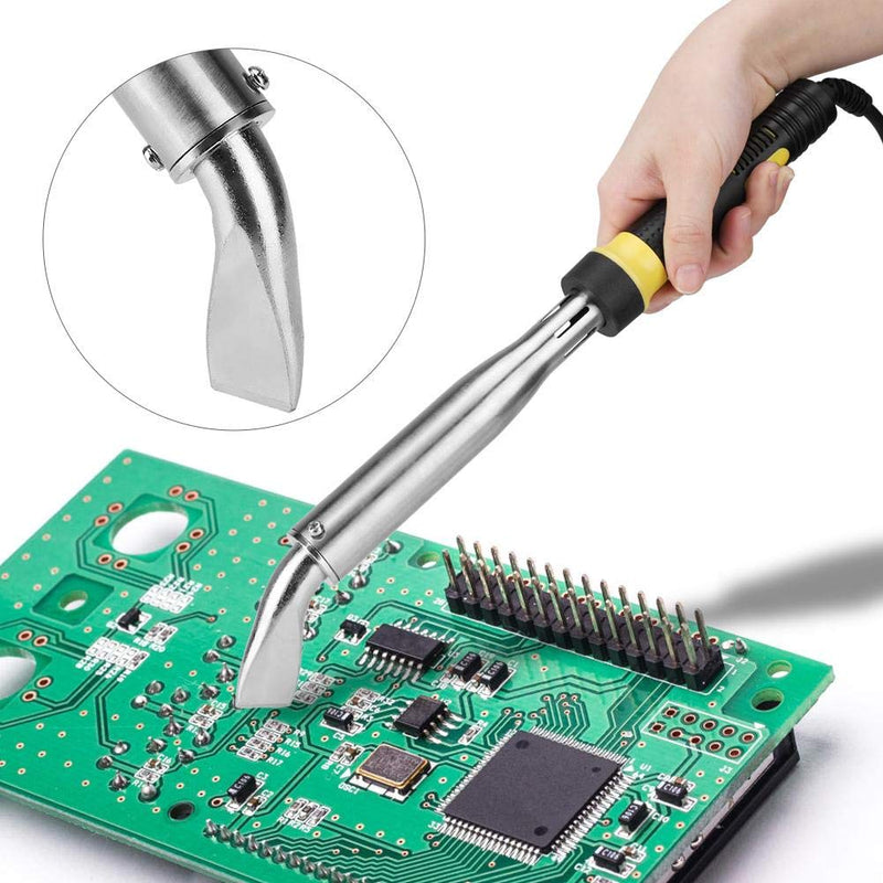 TU-505B-300W Electric Temperature Gun Folding Soldering Iron External Heat Welding Powder High Power 220V (EU Plug)