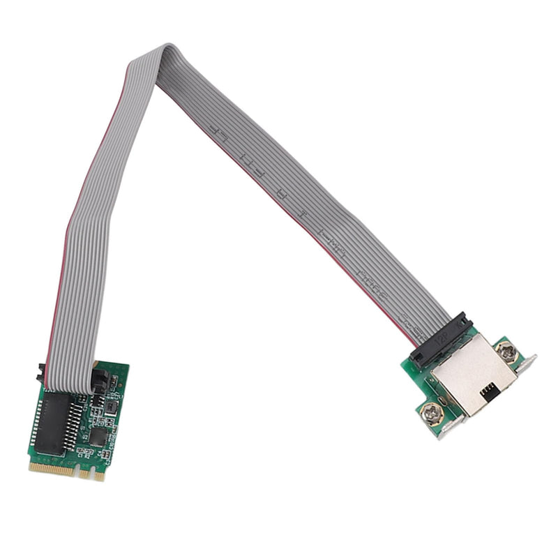 M.2 2.5G Ethernet Network Card, 2.5G/1G/100Mbps Single Port RJ45 M.2 A E to RTL8111H Gigabit Ethernet Card for Desktop PC, for 7, for Linux