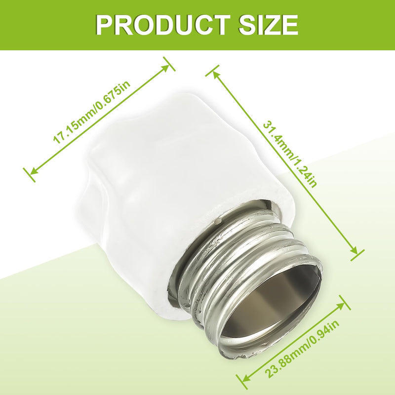 213400091 Screw Cap for Fuse Insert D02 E18, 20-63A (Pack of 5)